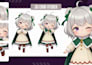 create 3d vtuber chibi character model, 3d rigging, vroid for stream